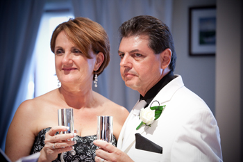 Karen & Stephen had a Wine Ceremony Declaration at their Wedding on the Northern Gold Coast